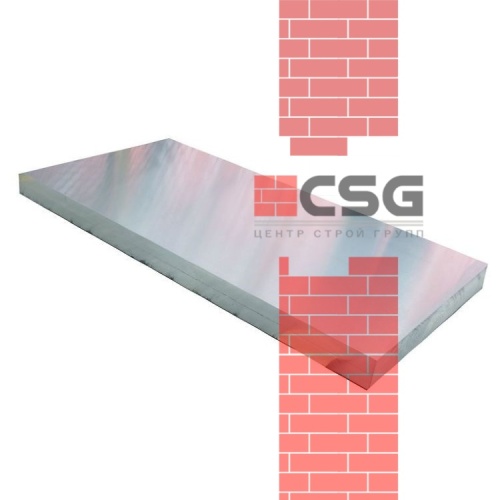 Плита дюралевая 35х1500х3000 РТ-Техприемка, марка Д16Т