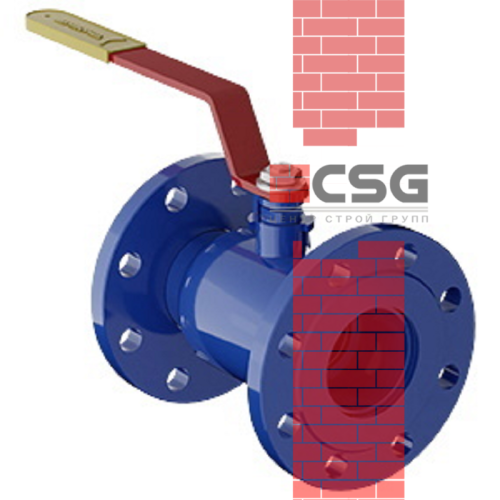 Кран шаровой цельносварной фланцевый 11с67п 2ЦФ.00.1 DN40/32 PN40