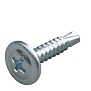 Саморез с прессшайбой 4.2x41 со сверлом оцинк. (0,30кг) арт.1270376