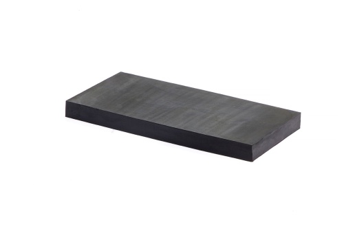 Техпластина для дорожной техники  500х250х40 мм (металлический трос 6 мм)