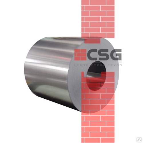 Лист нержавеющий х/к холоднокатаный 0.8х1250 4N+PE (шлиф.) AISI 430 (08Х17), ширина 1250